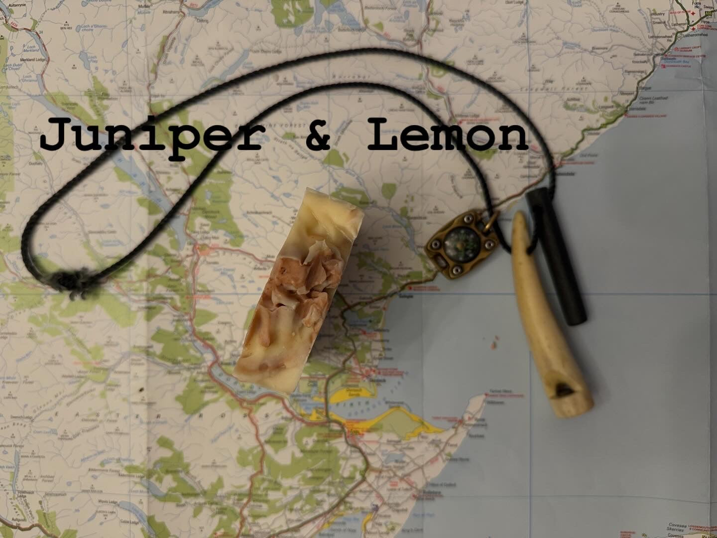 Traveller’s Talisman, Juniper & Lemon