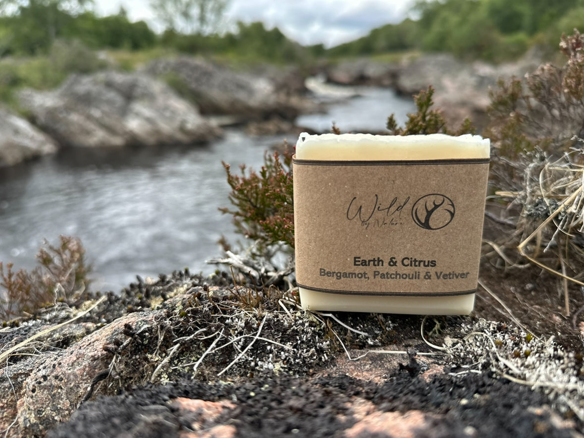 Earth & Citrus, Bergamot, Patchouli and Vetiver Natural Soap
