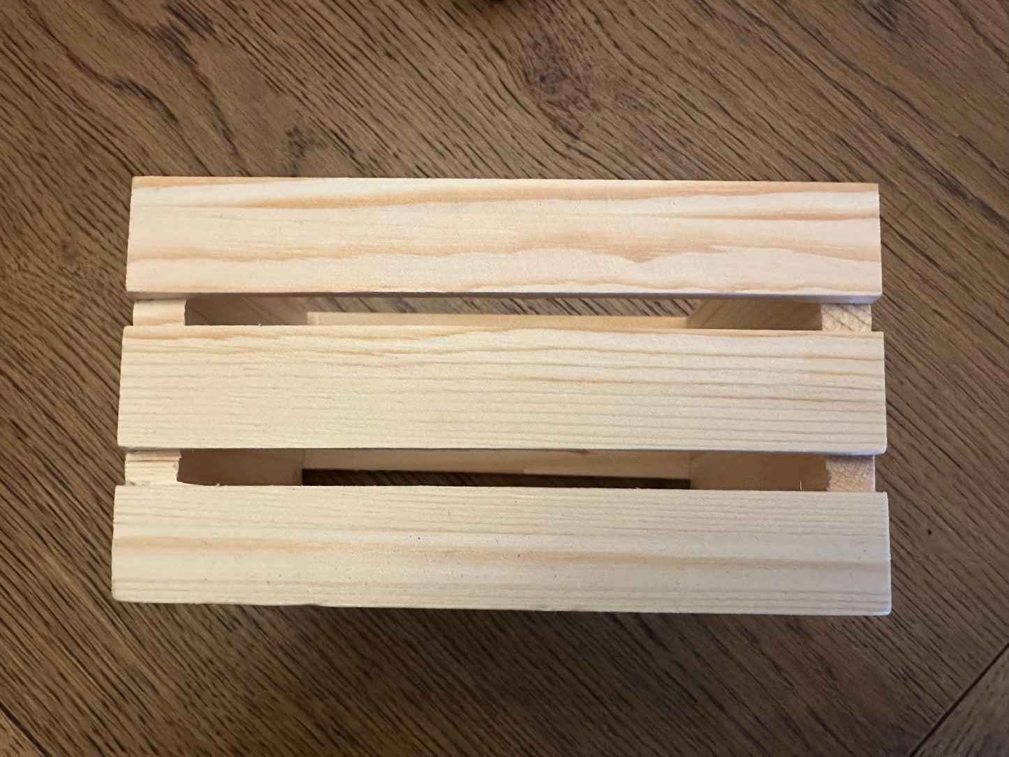 Small Wooden Gift Crate