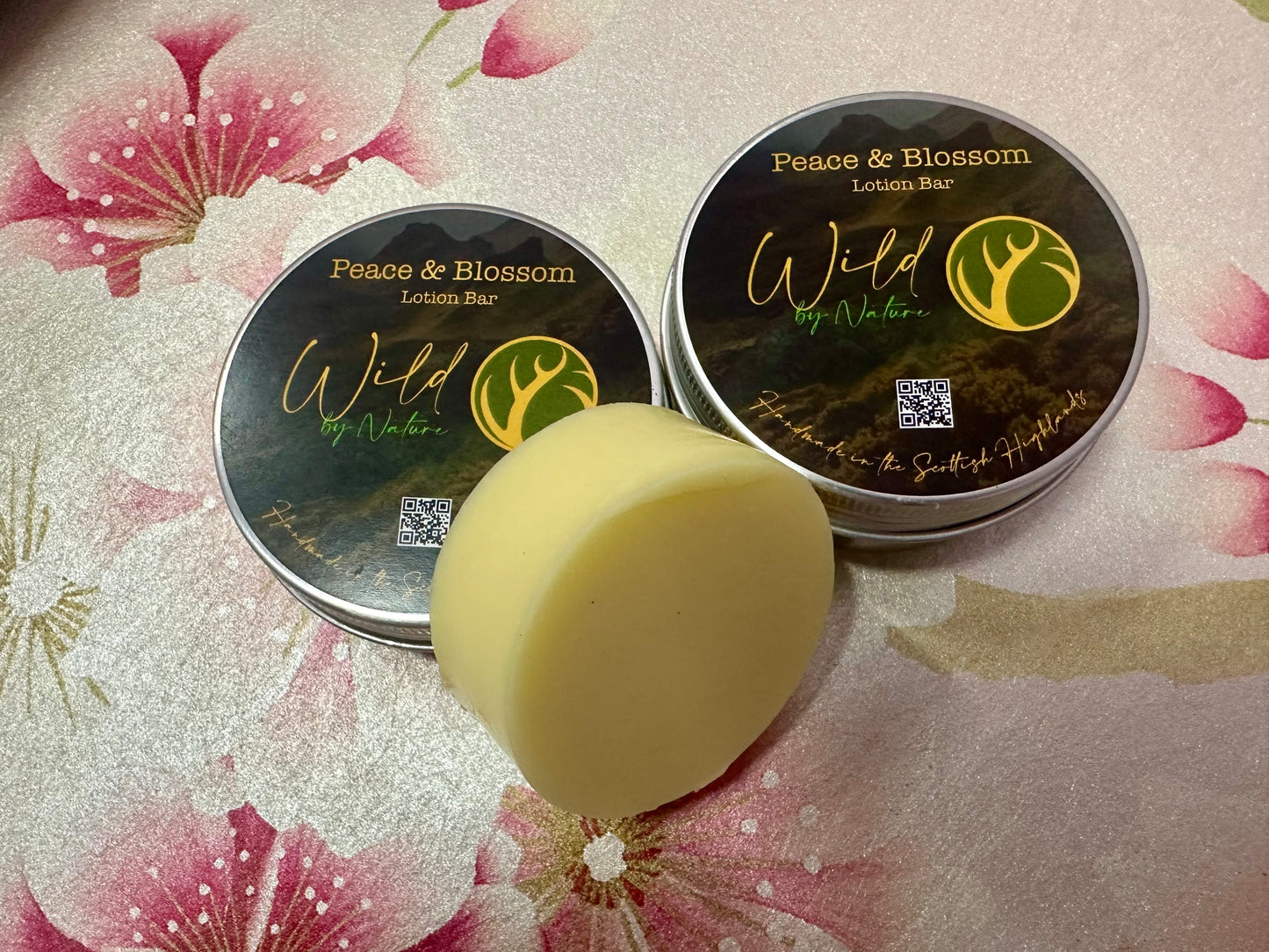 Peace & Blossom Lotion Bar, Lavender & Geranium