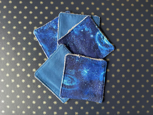 Reusable Face Wipes, Set of 5